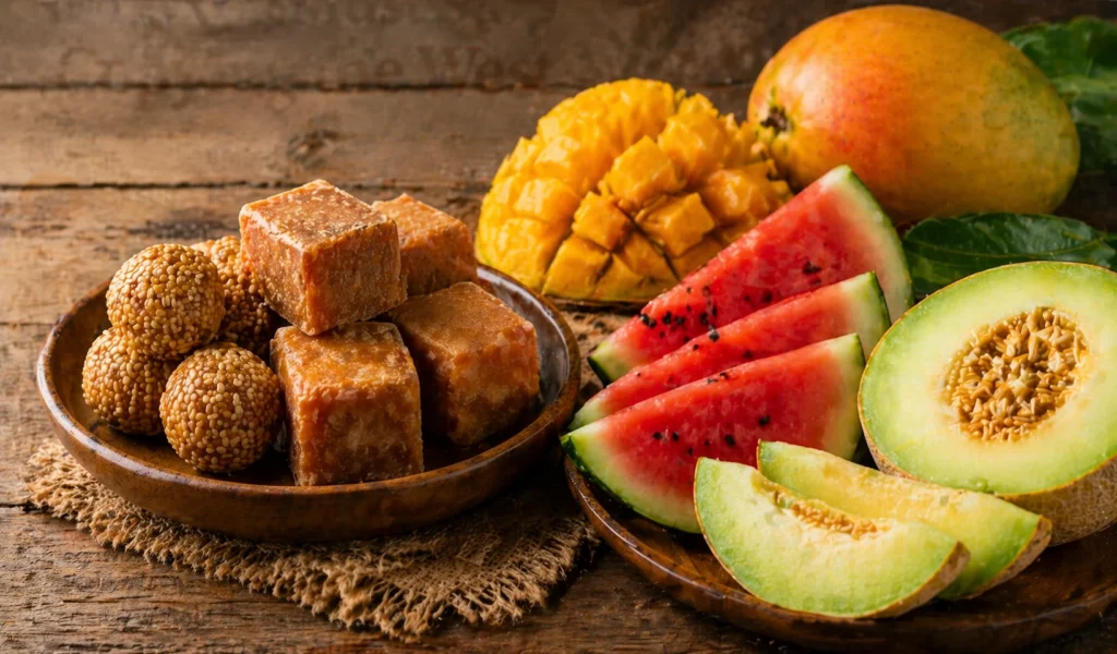 Winter and Summer Fruits